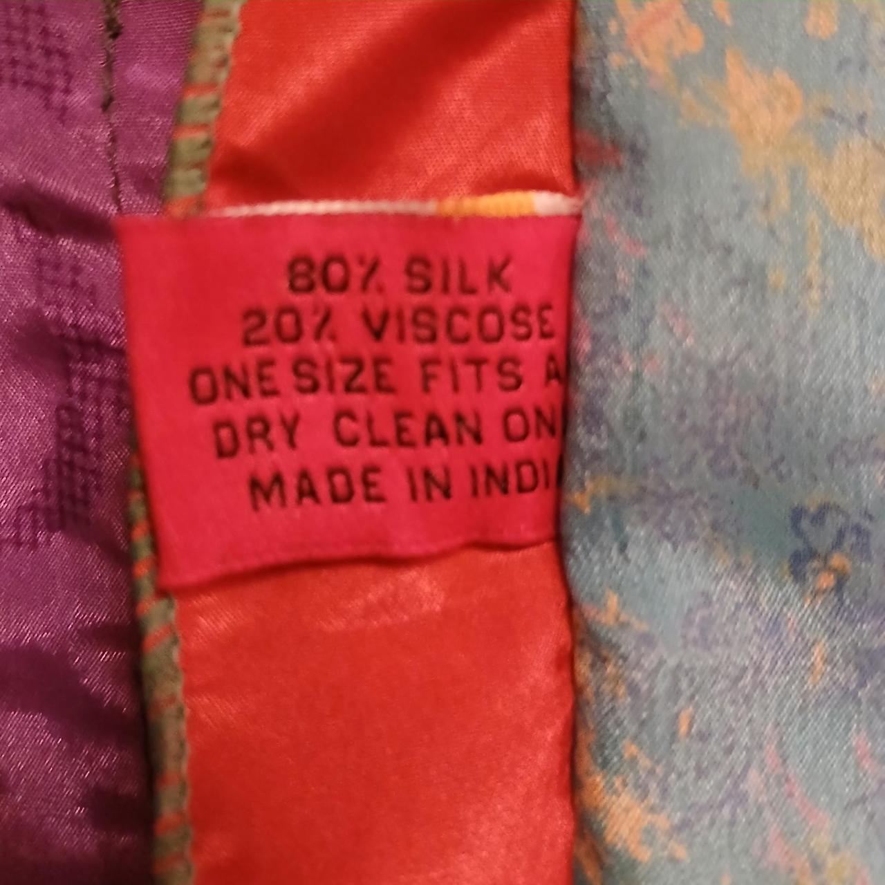 Women's Scarf - Multi – Wevez patchwork multicolo… - image 6