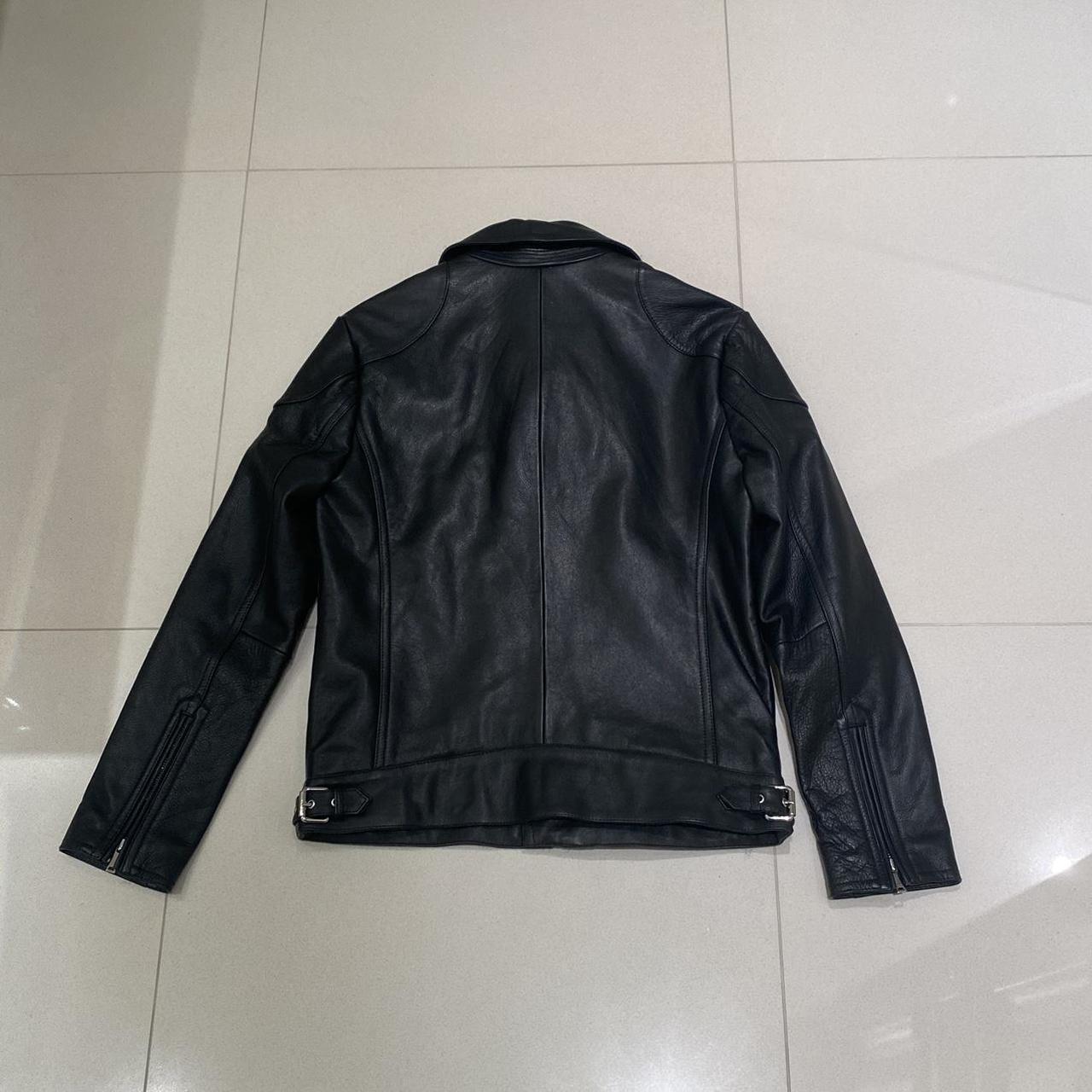 REISS Leather jacket - Best material on a leather... - Depop