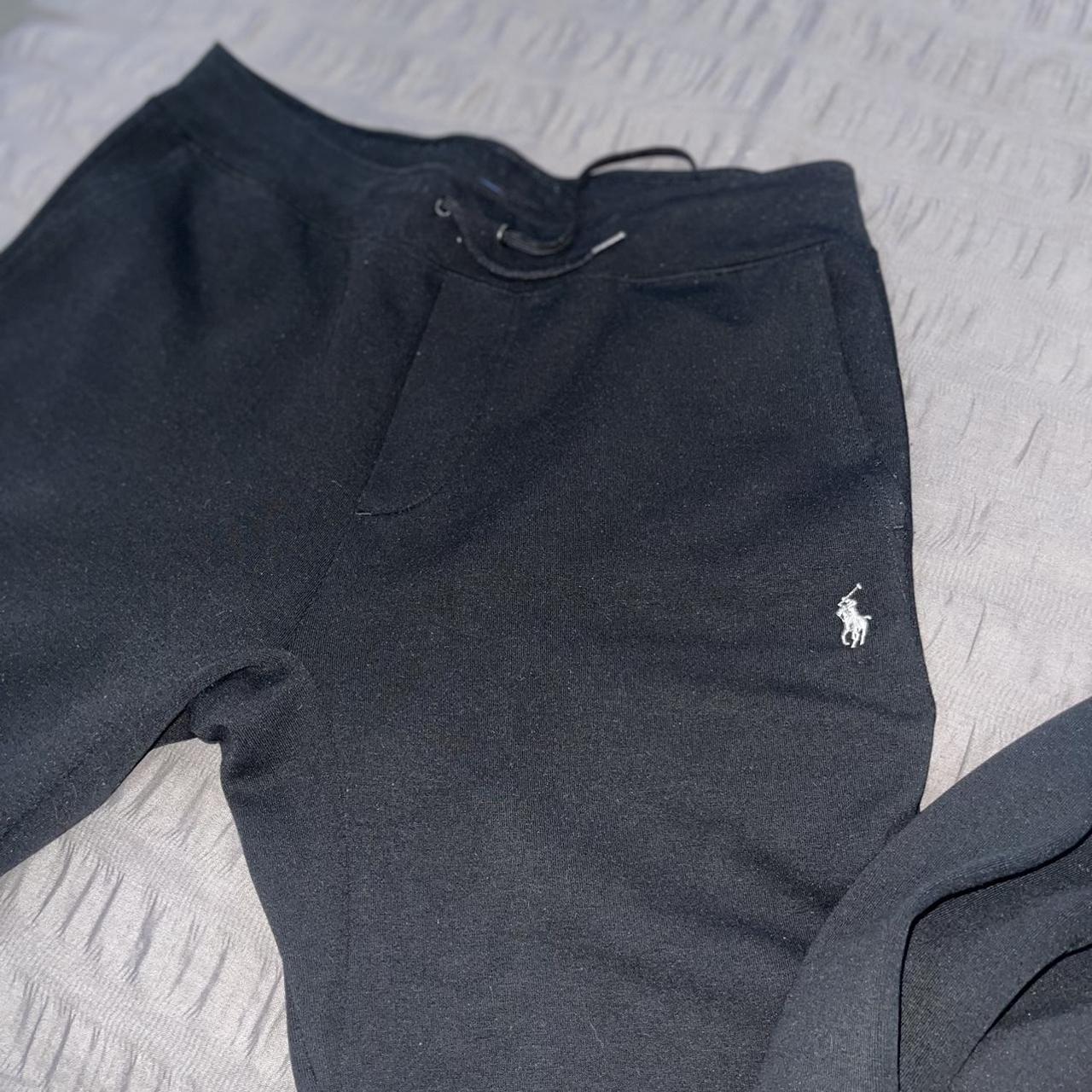 Black Ralph tracksuit, same sort of material as nike... - Depop