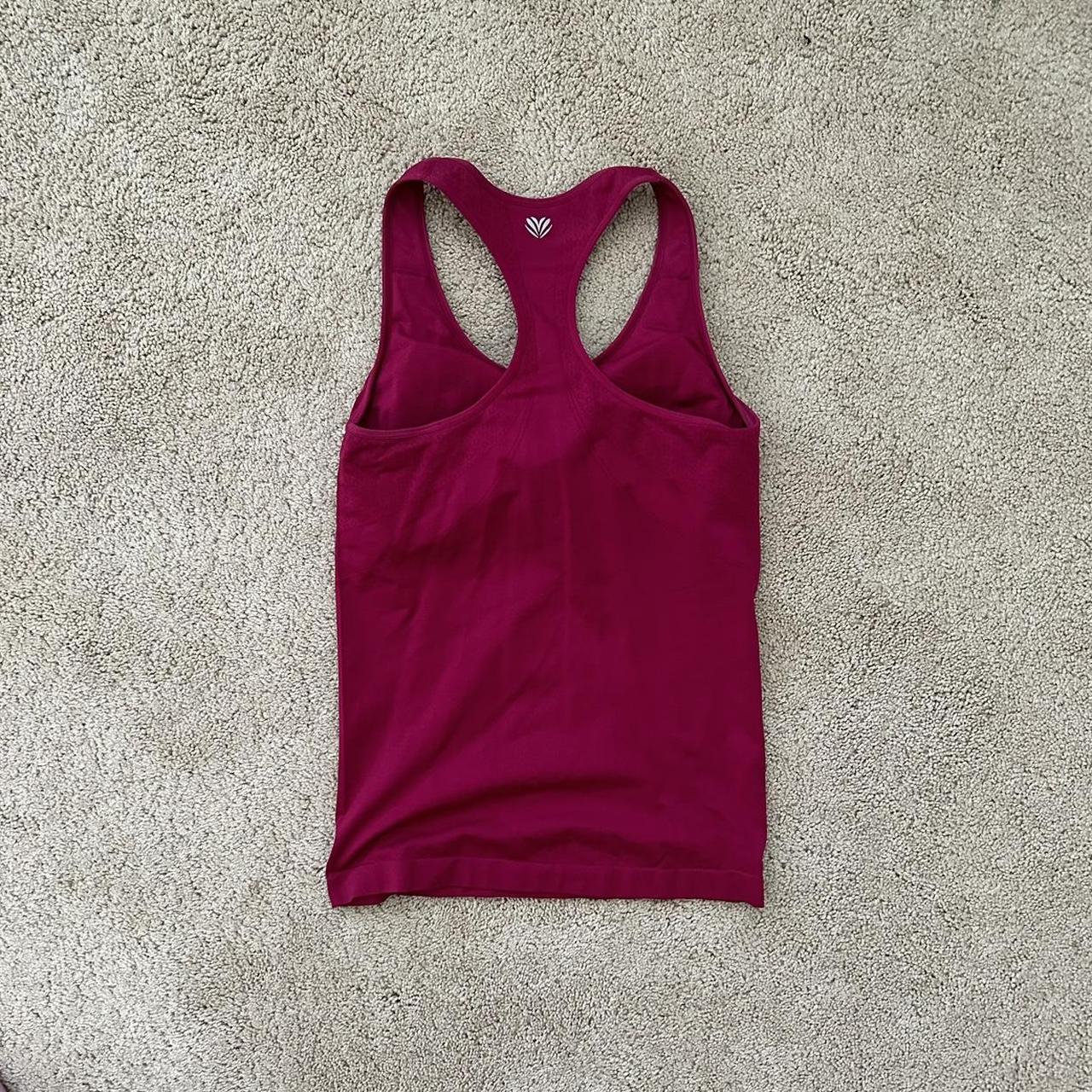 Boston Red Sox Baseball Red Racerback Tank Top size - Depop