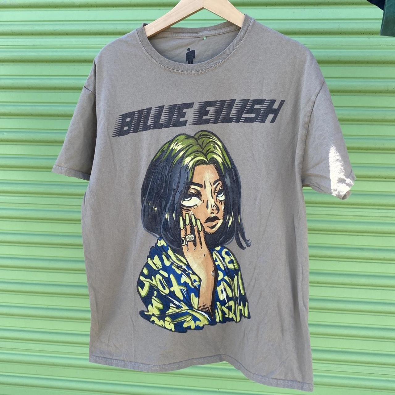 Billie eilish merch tee - Depop