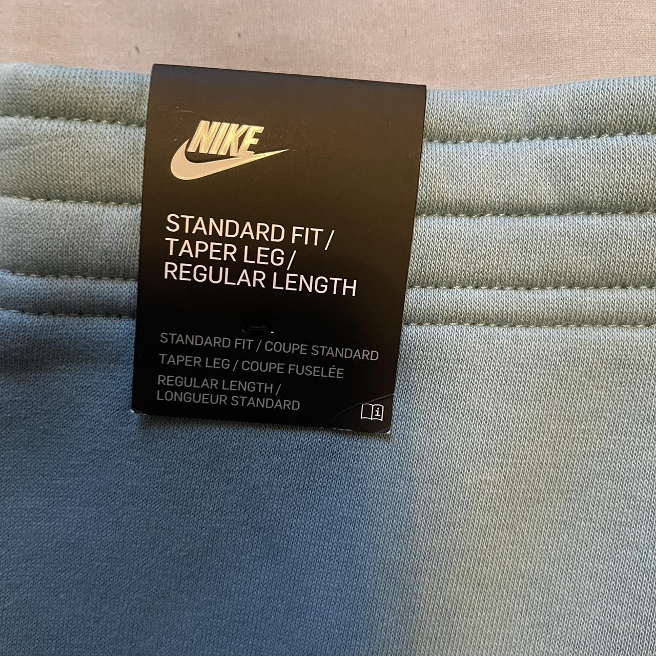 Brand new Nike light blue joggers with cuff bottoms... Depop