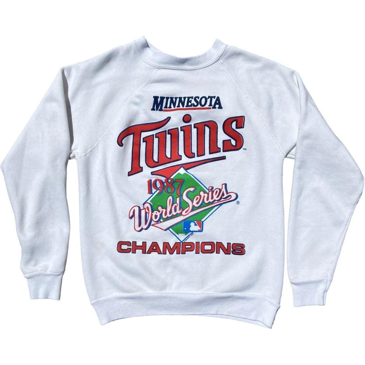 Vintage 1987 Minnesota Twins MLB Champions Crewneck Sweatshirt