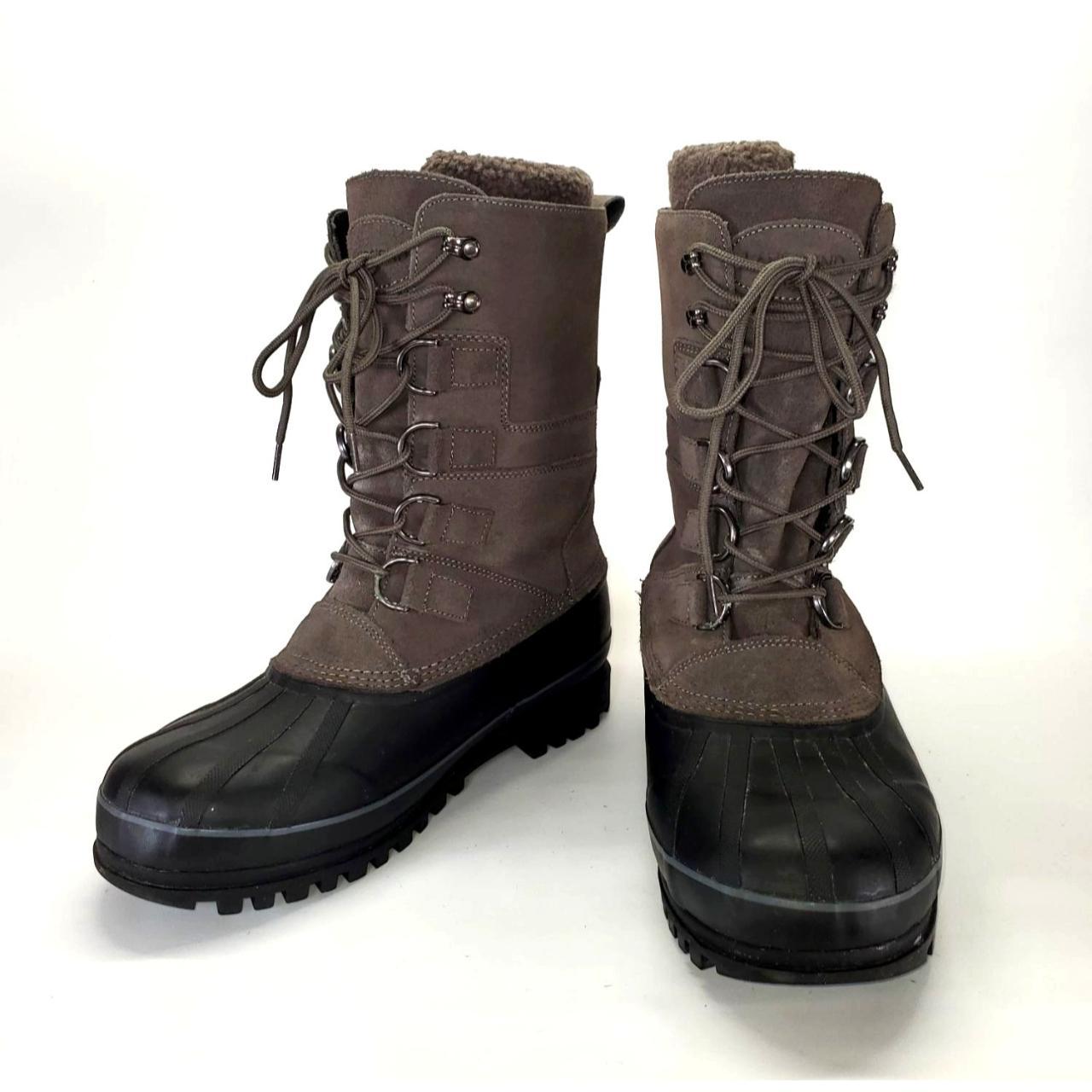 Men's Grey Boots Depop