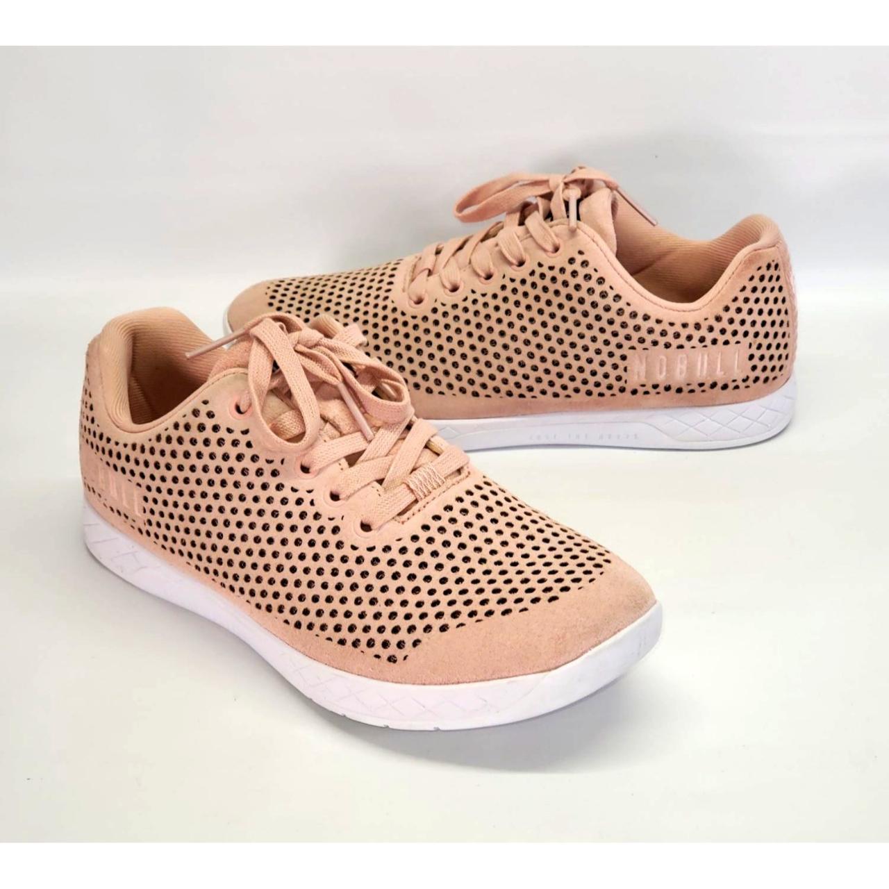 Nobull blush 2025 suede trainer