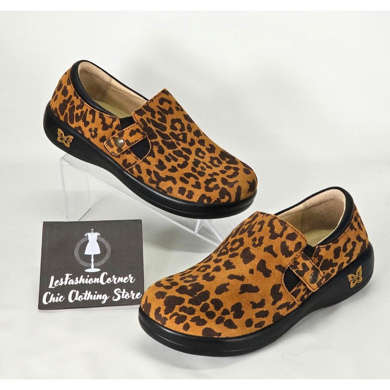 Footwear Alegria Leopard Print Clogs Alegria Women's Leopard Print