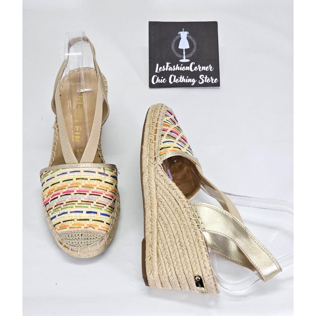 Anne Klein Women s Multicolor Espadrille Abbey Wedge. Depop