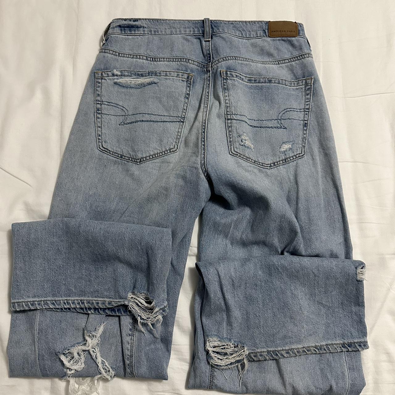 american eagle ripped skater jeans size 2... Depop