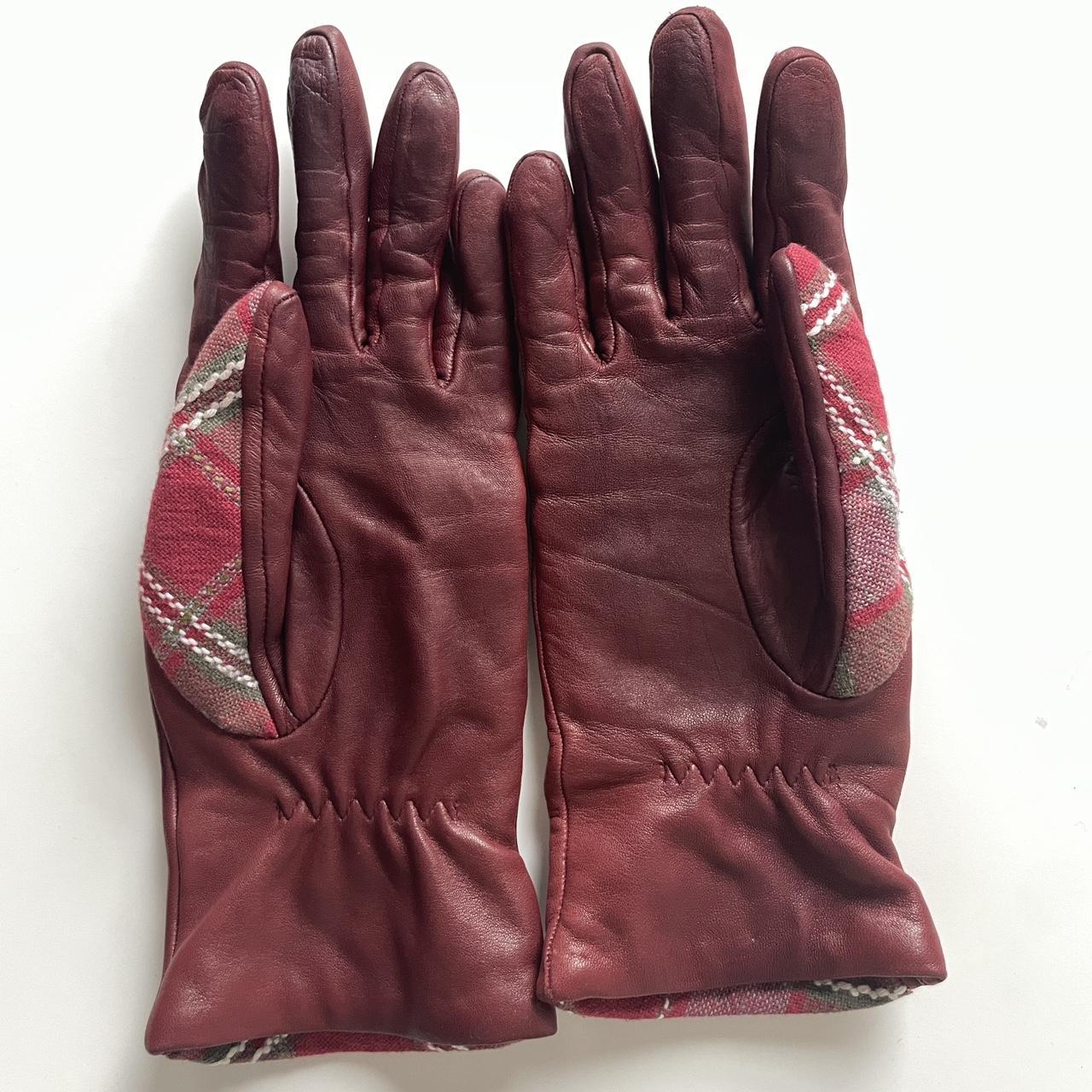 小物 Vivienne Westwood Logo Leather Glove Vivienne Westwood Black Classic Gloves Vivienne Westwood