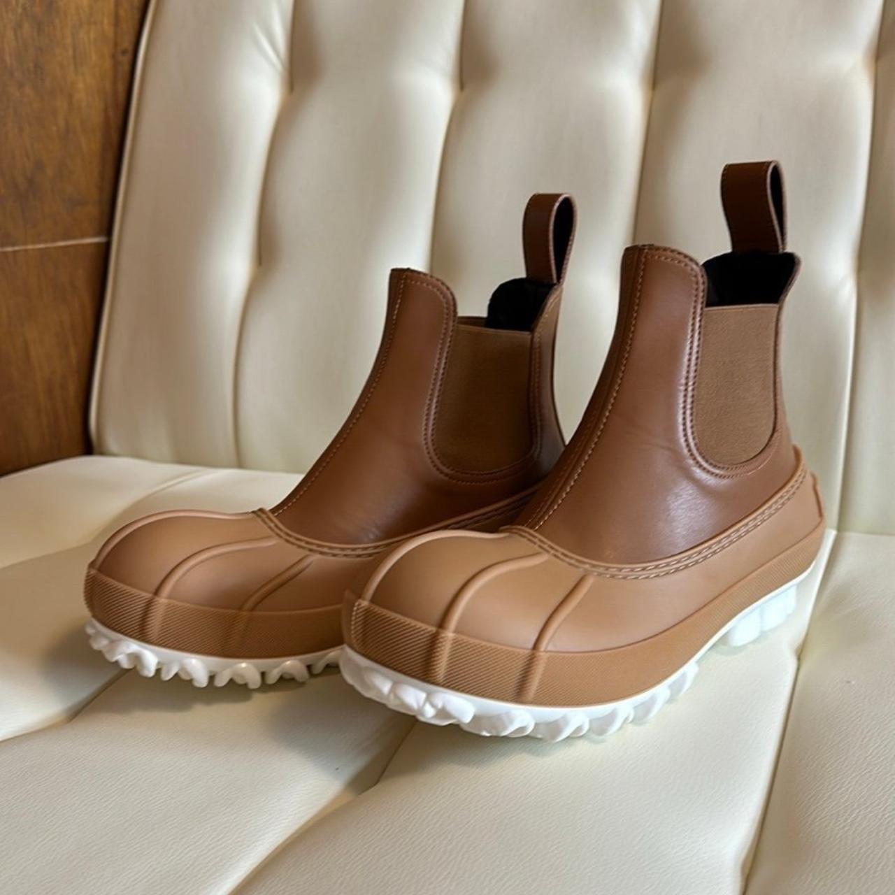 STELLA MCCARTNEY Duck City Faux-Leather and Rubber | Depop