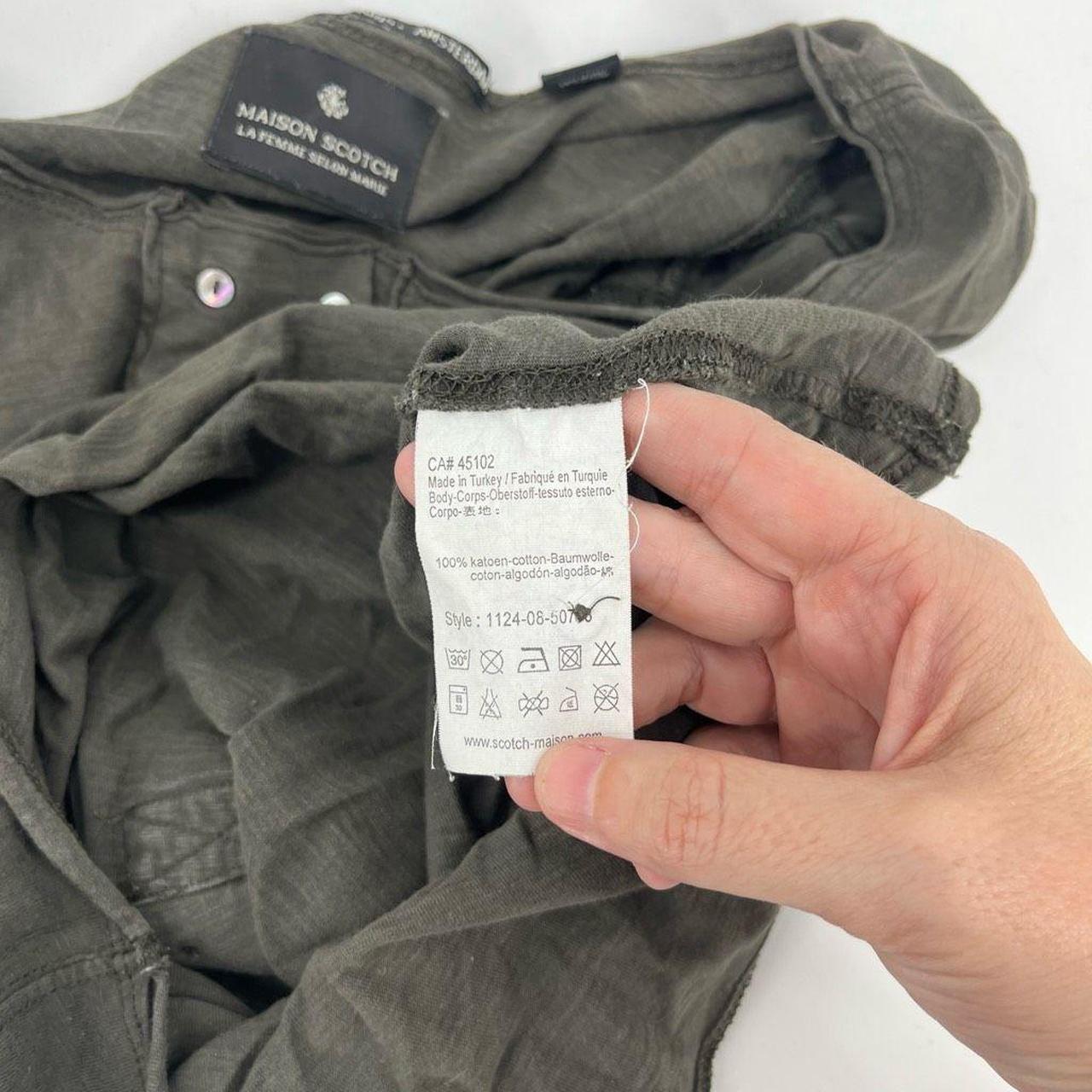 Maison Scotch Women's Grey T-shirt (4)