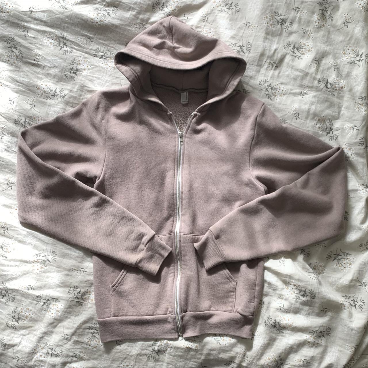 American Apparel Zip up ! Size S No stains or... Depop