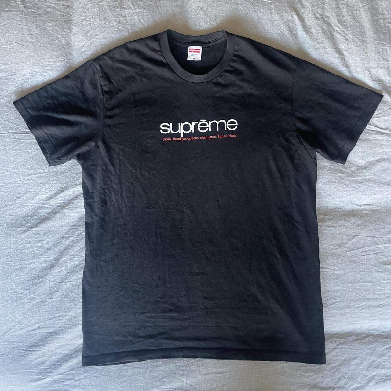 Supreme Five Boroughs tee SS21 Size XL, fits... - Depop