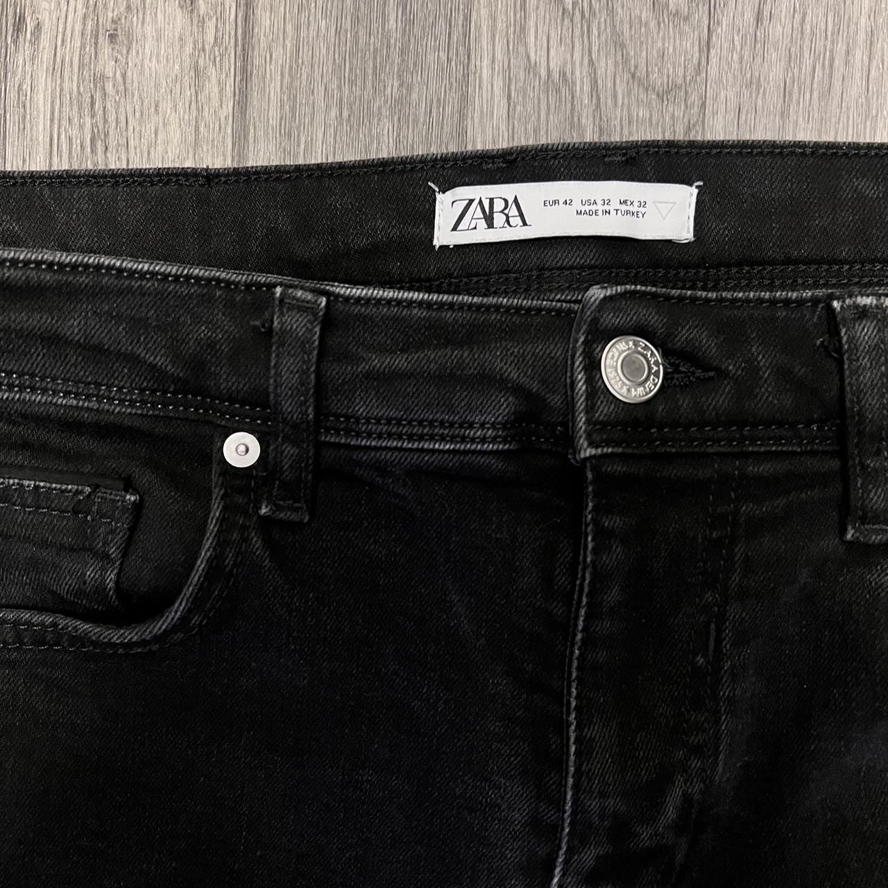 Zara Men's Black Jeans Depop