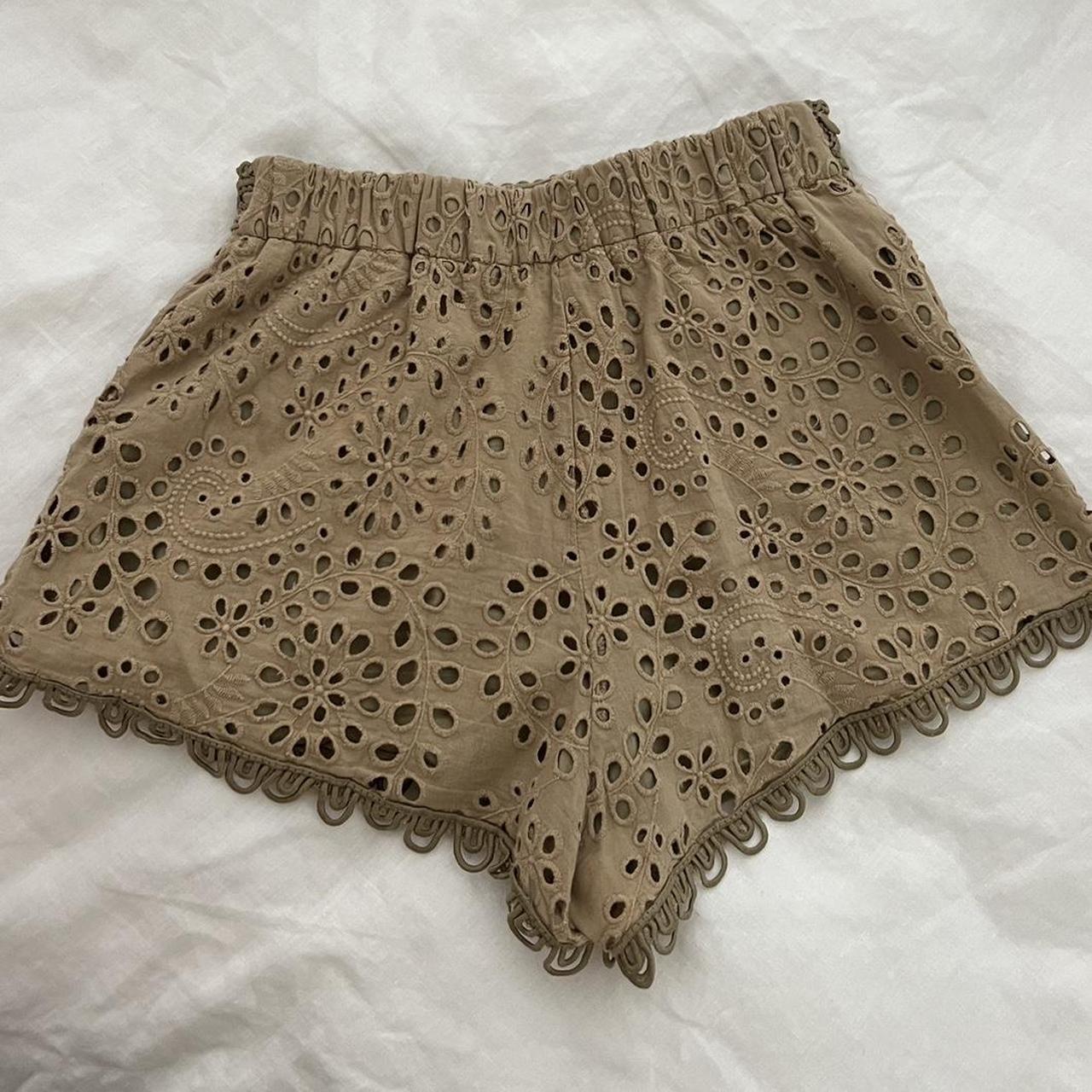 Lace shorts size small 10 Zimmerman aje sir Depop