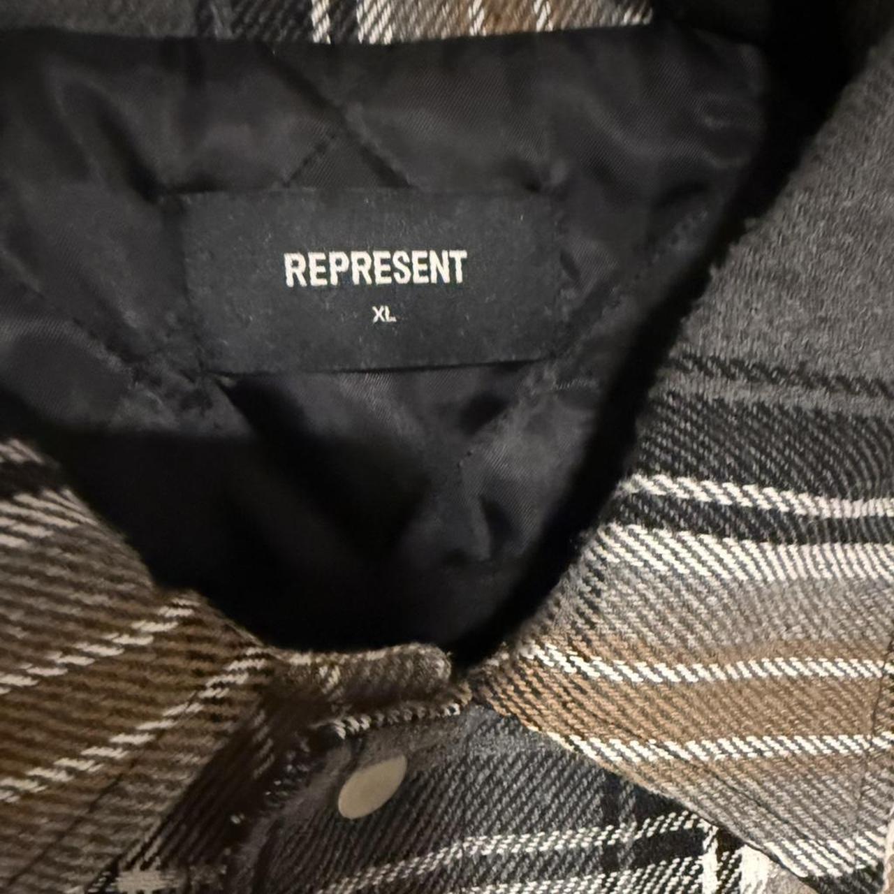 Represent Men's Jacket - Grey/Multi - XL – Repres… - image 4