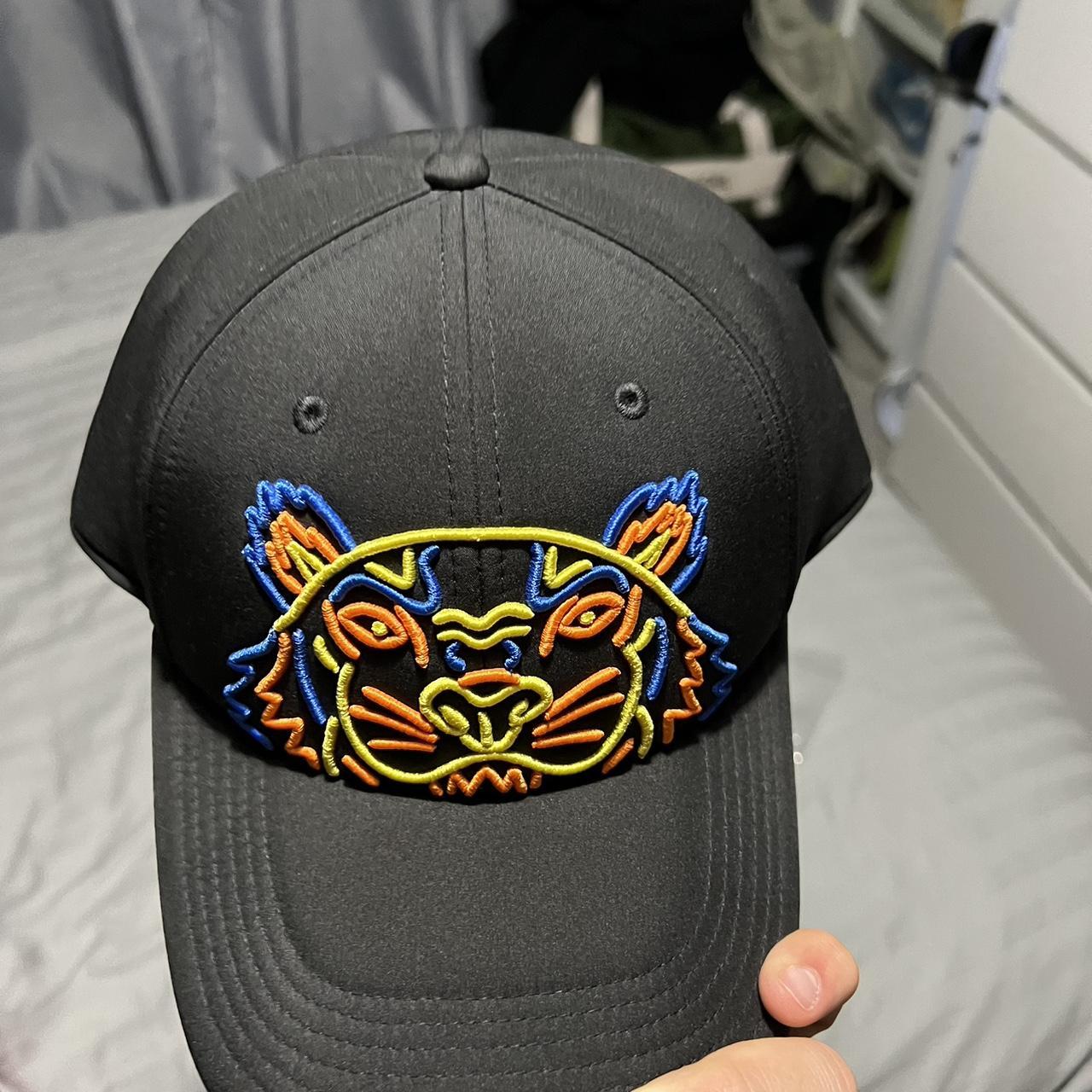 Genuine kenzo cap men's size with adjustable strap, | Depop