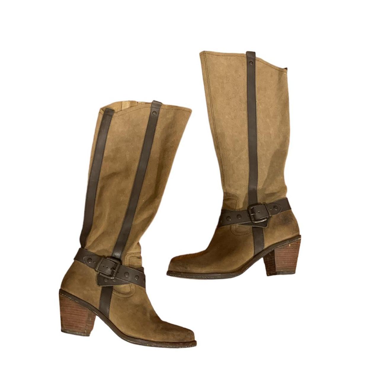 genuine leather riding boots womens