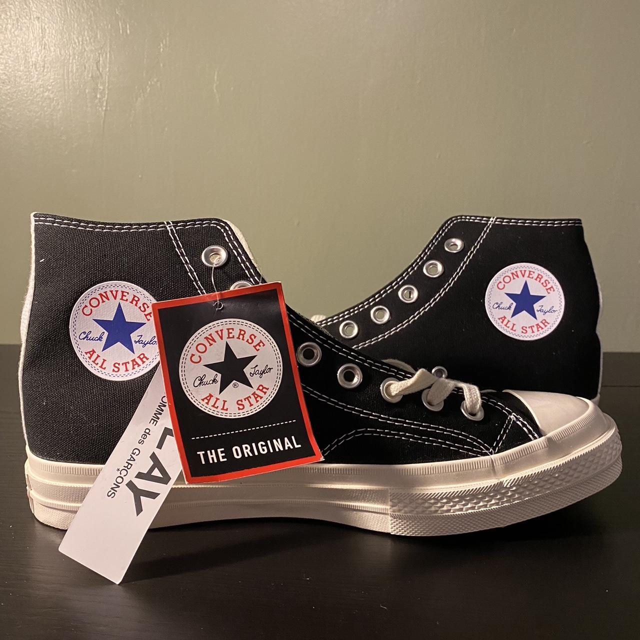 Brand new dead stock CDG converse. No box. A few... - Depop