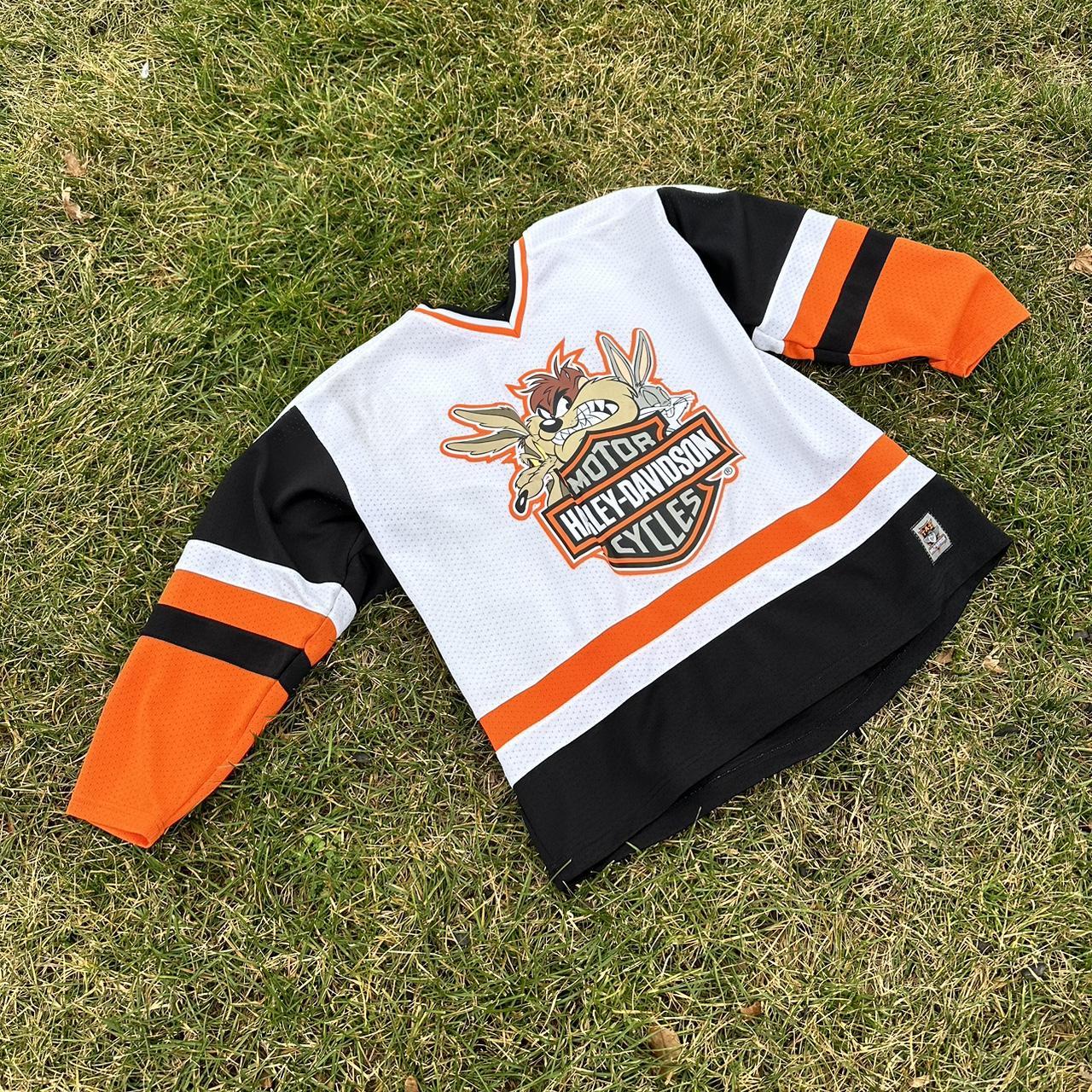 Harley davidson hot sale hockey jersey