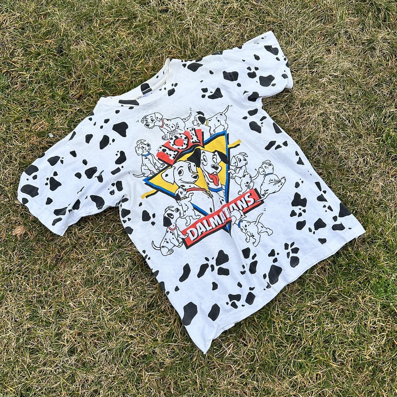 Vtg Disney 101 Dalmatians Aop Shirt Size XxxL