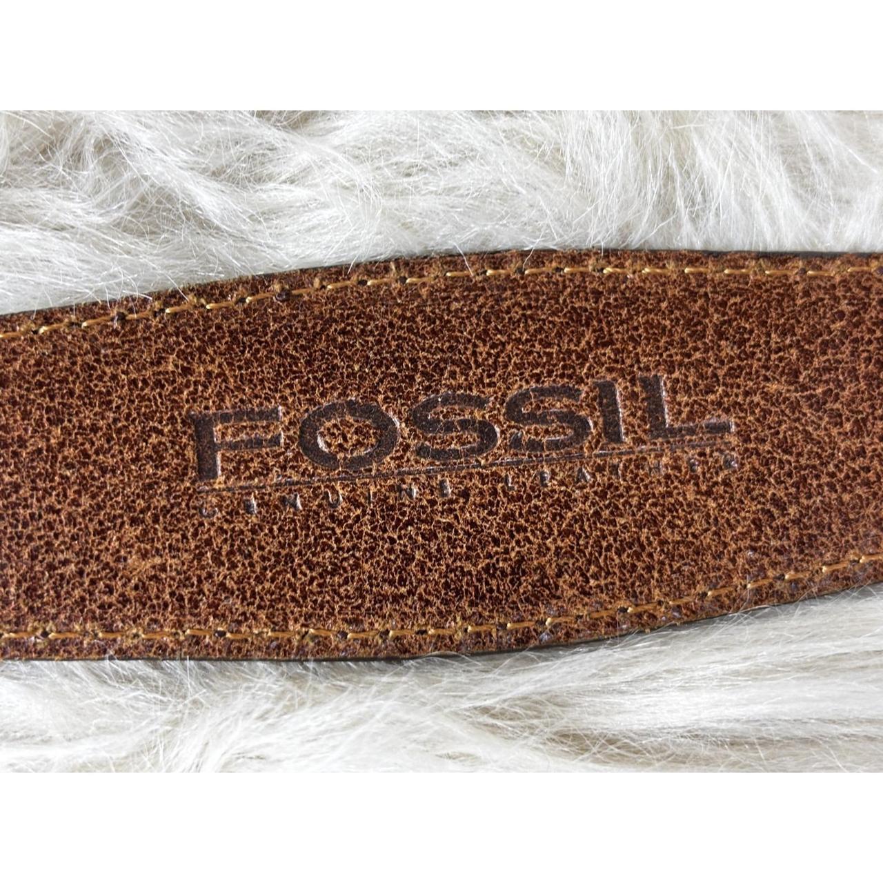Fossil Women's Belt - Brown – Fossil Brown Leathe… - image 6