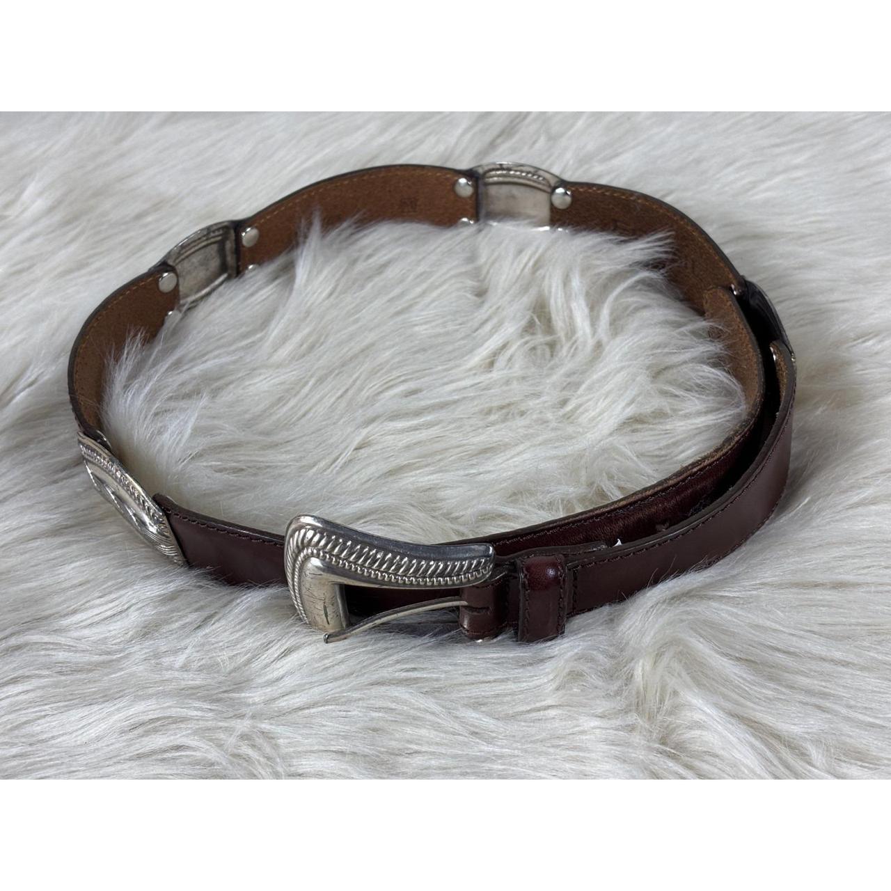 Fossil Women's Belt - Brown – Fossil Brown Leathe… - image 4