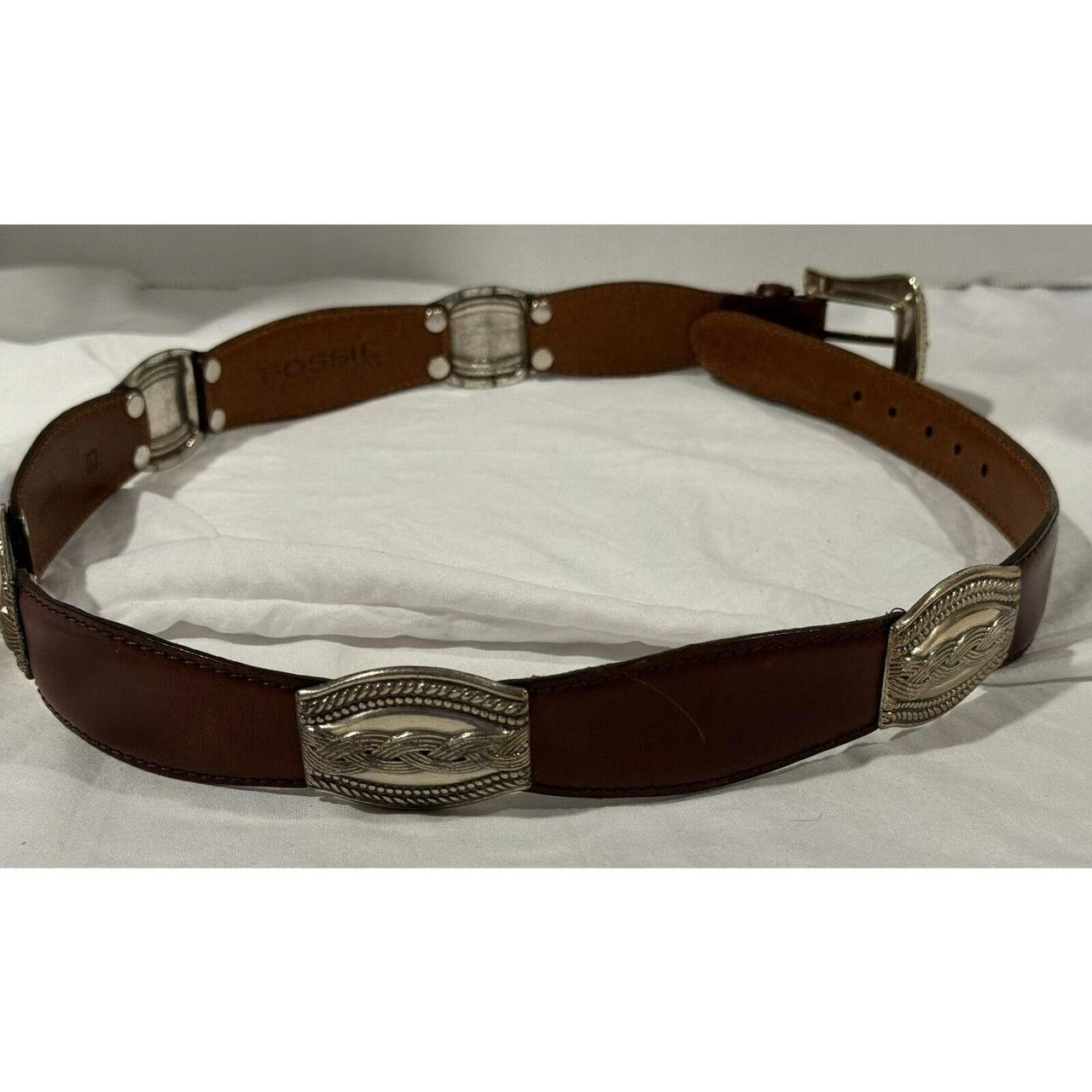 Fossil Women's Belt - Brown – Fossil Brown Leathe… - image 1