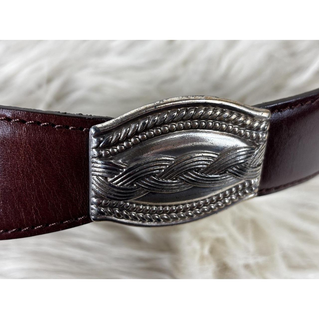 Fossil Women's Belt - Brown – Fossil Brown Leathe… - image 3