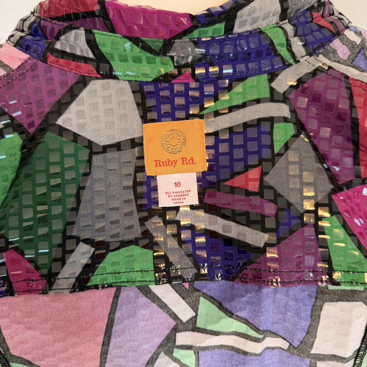 Ruby Rd. Women's Shacket Jacket - Multi/Purple - … - image 7