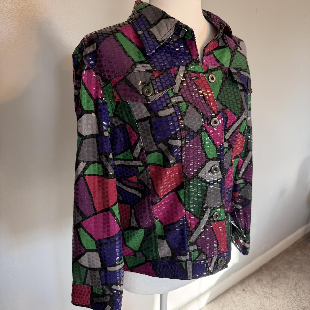 Ruby Rd. Women's Shacket Jacket - Multi/Purple - … - image 3