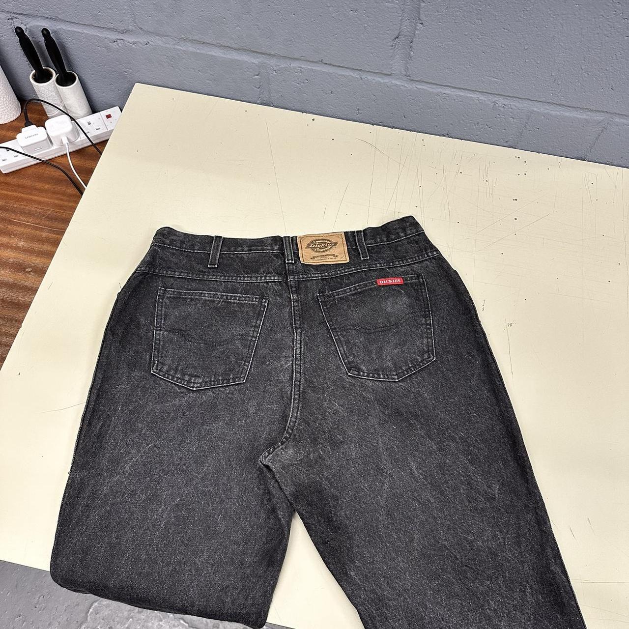 Levis jeans Loose thick denim Levi’s Leather patch... Depop