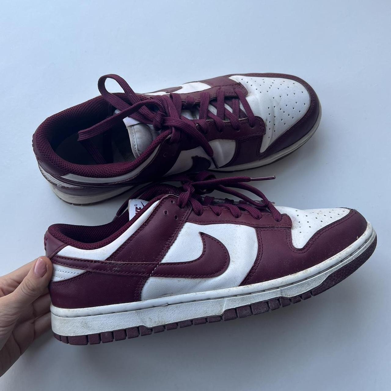 dunk low burgundy