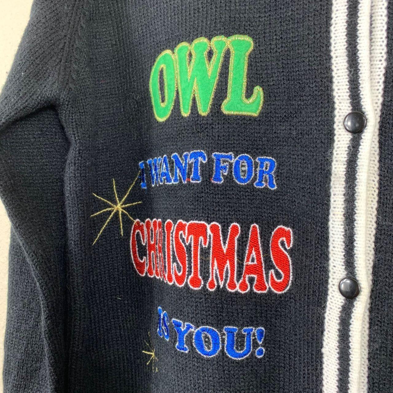 Source Unknown Women's Cardigan - Black/Multi - M… - image 4