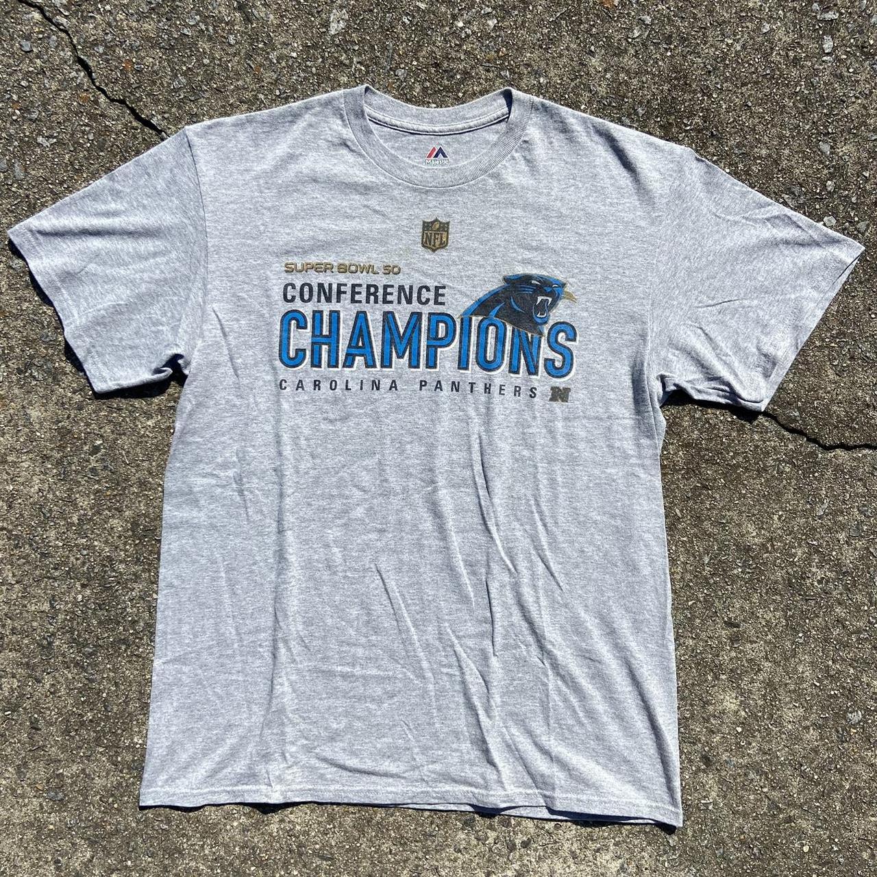 Carolina Panthers Super Bowl 50 Conference Champions... - Depop