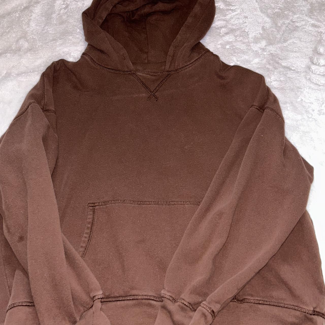 orewood brown hoodie