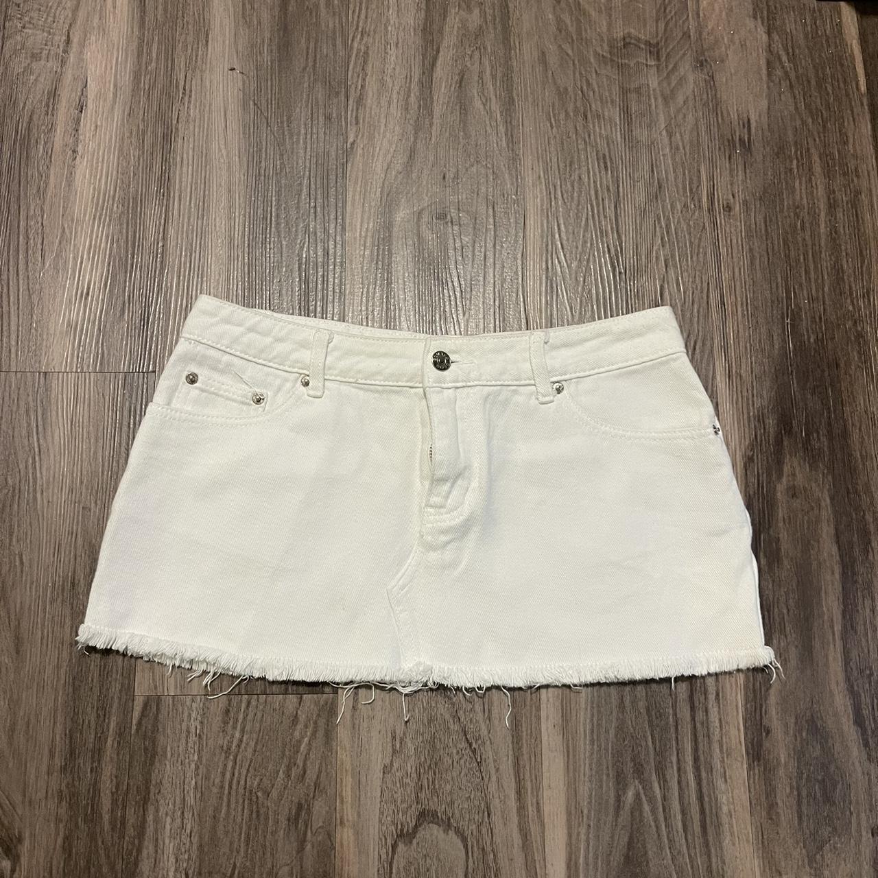 Edikted Women's Skirt - Yellow - M – edikted deni… - image 1