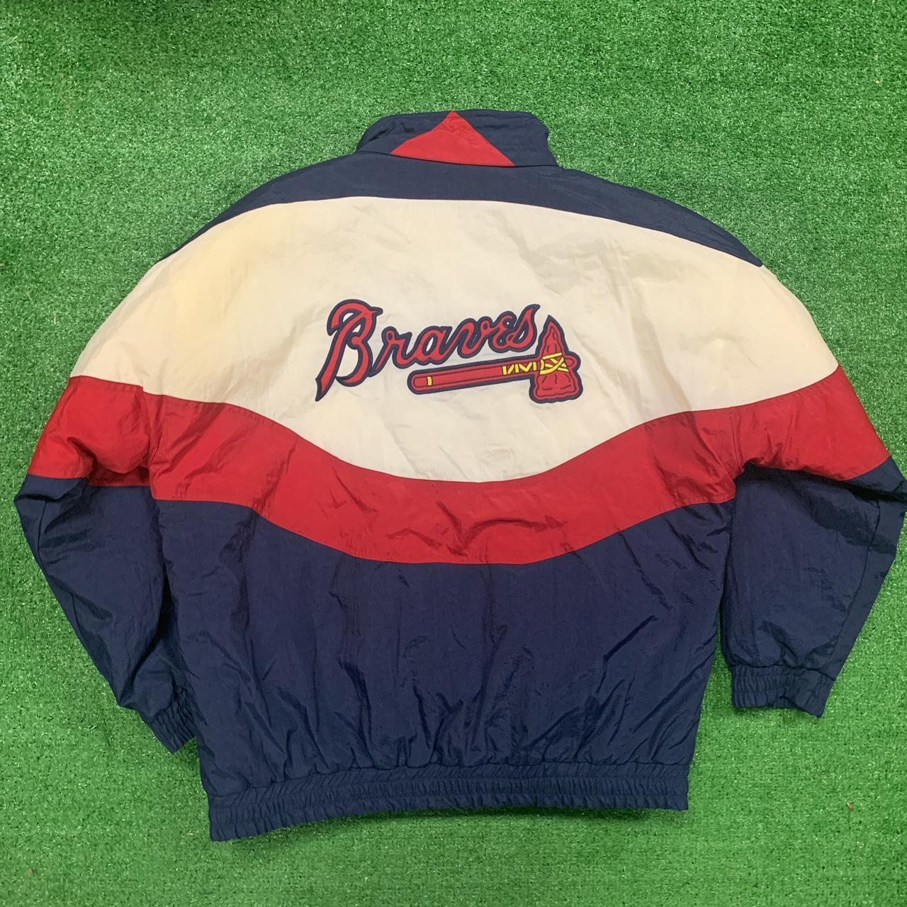 ⚾️✨ Vintage Atlanta Braves Lightweight Jacket! Size - Depop