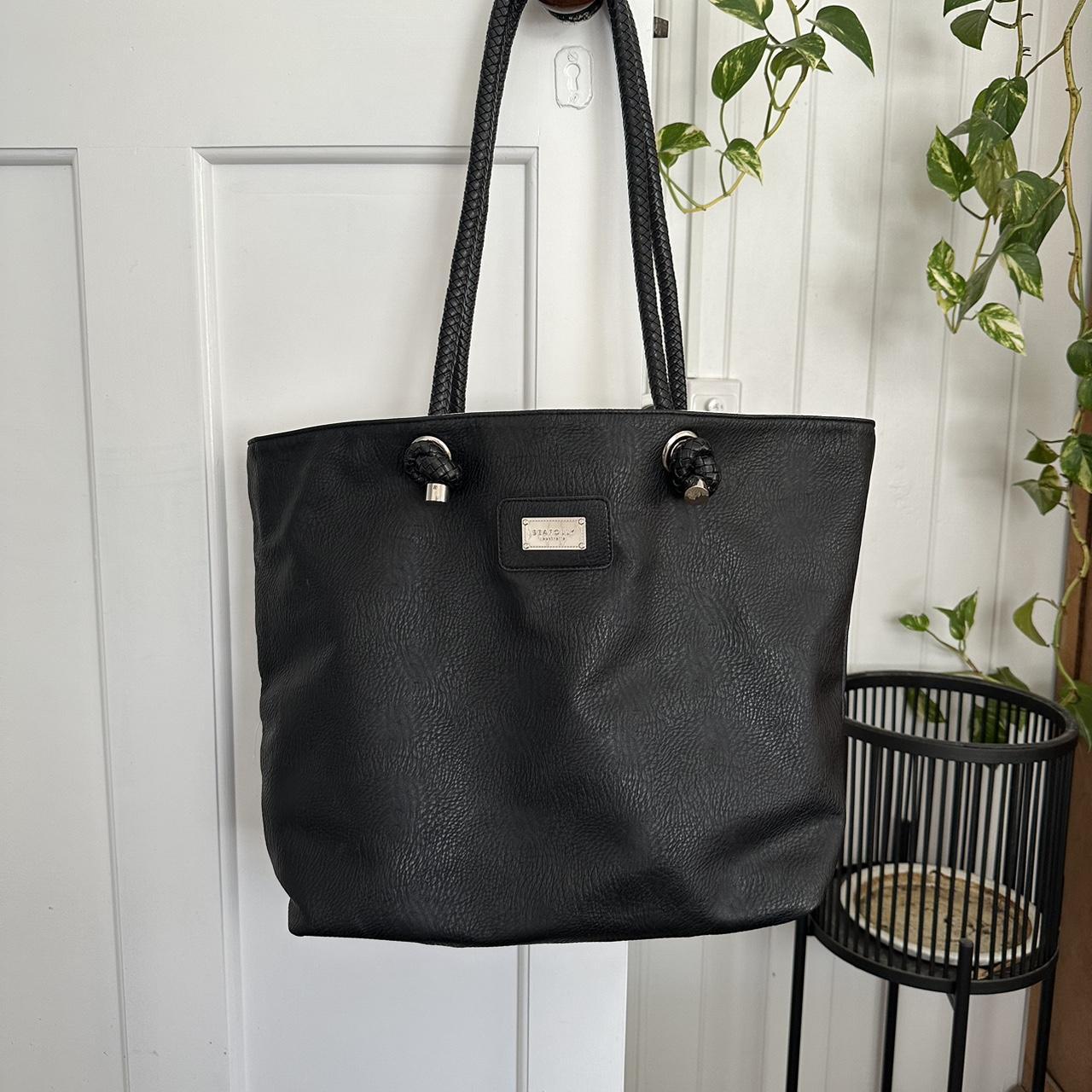 Seafolly Reversible Leather Beach Bag... Depop