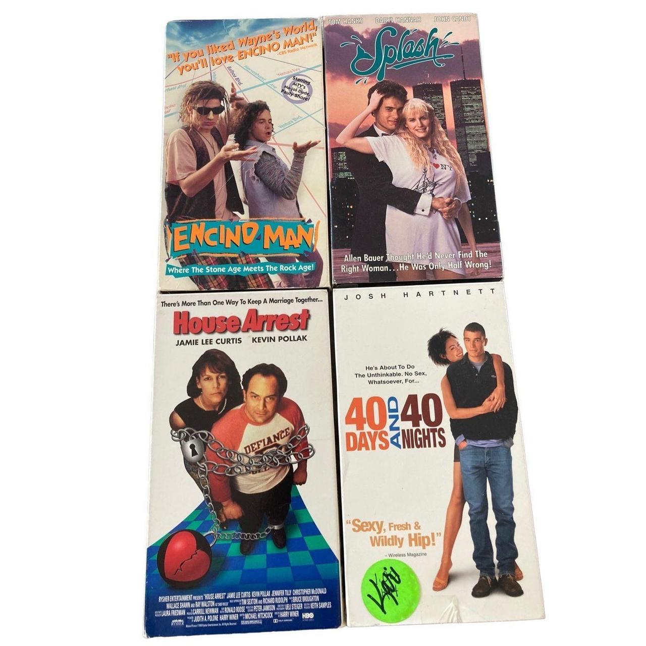 Lot of 4 VHS Movies House Arrest: 1996 Encino Man:... - Depop