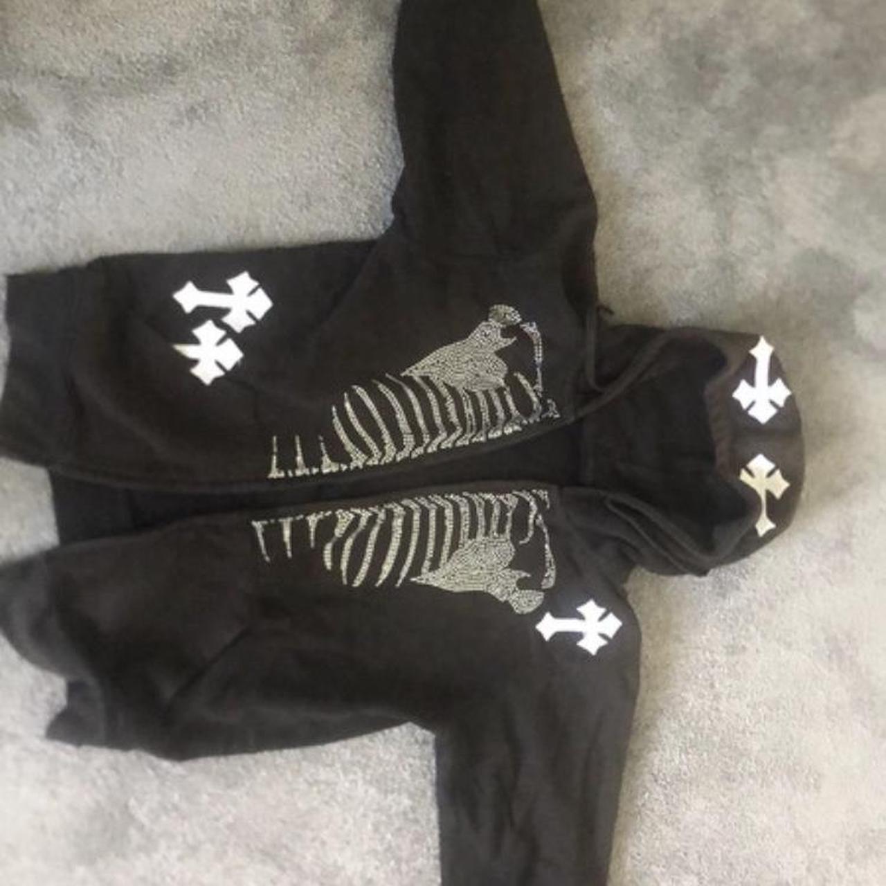 RARE* Mega Yacht “LOUIS V” hoodie. Worn twice, - Depop