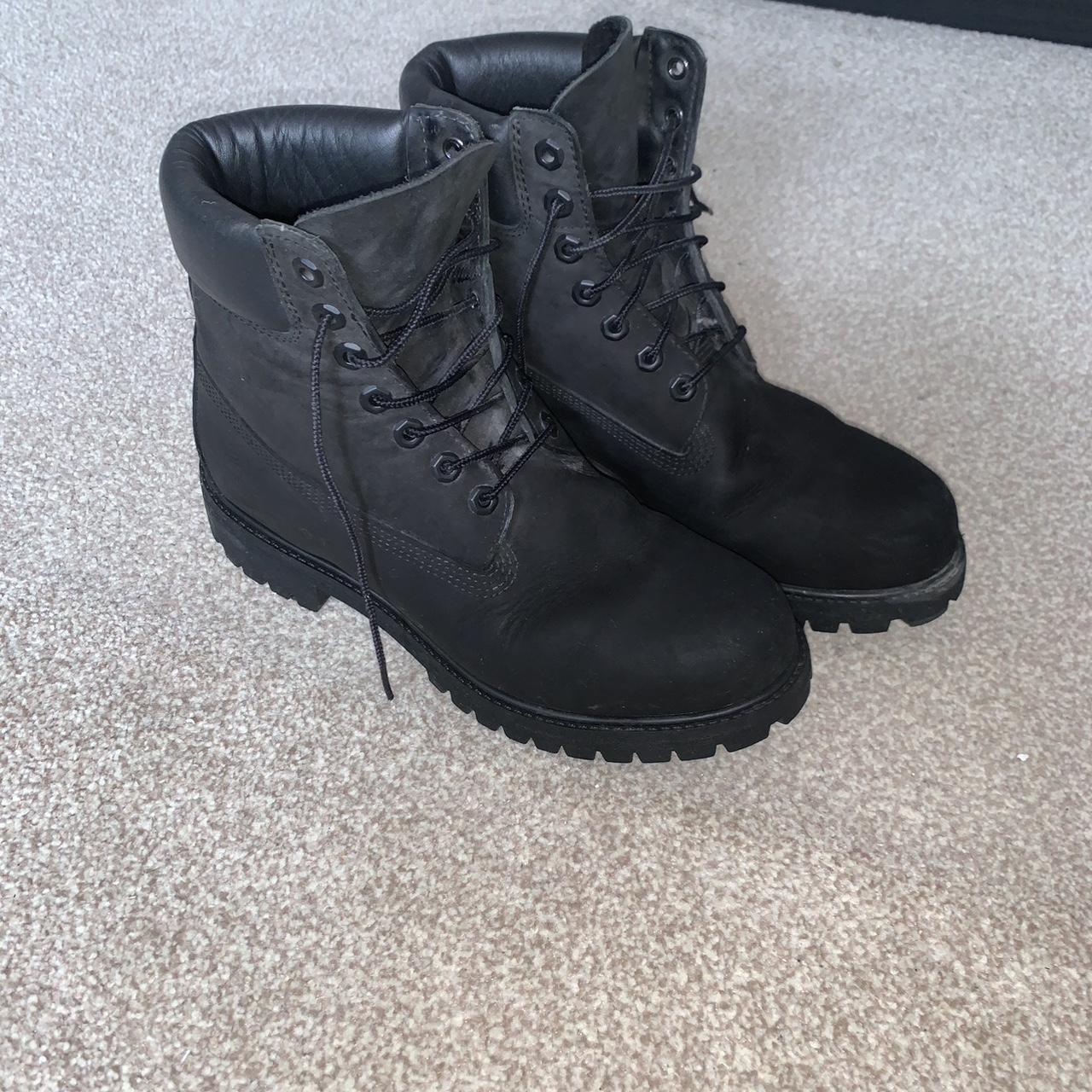 mens black timberland boots footlocker