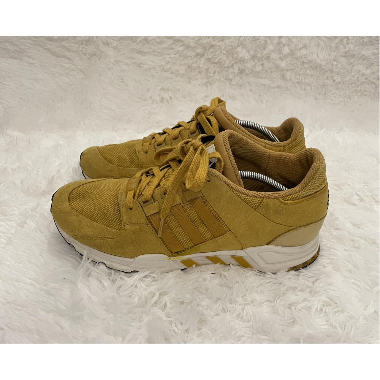 Adidas eqt support mens fashion yellow