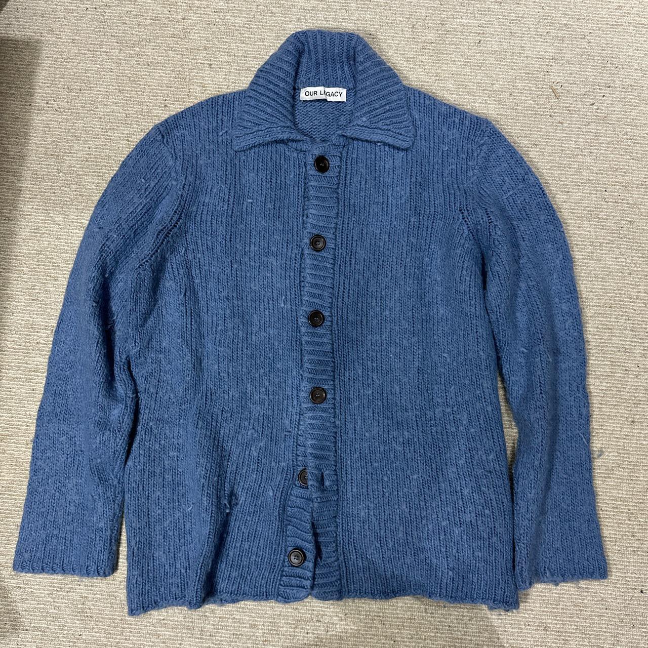 ourlegacy Big Cardigan 46 blue Our Legacy - Big Cardigan Funky