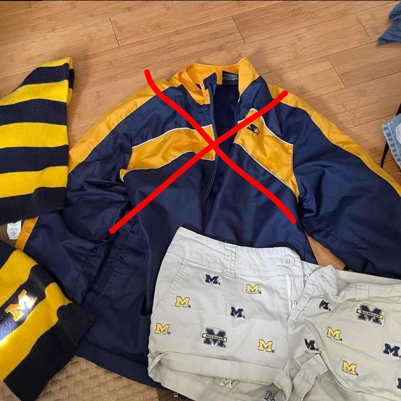 University of Michigan Vintage Baseball XL Jersey - Depop