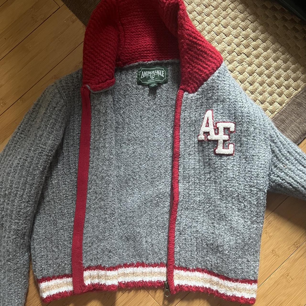 American eagle fuzzy sweatshirt deals