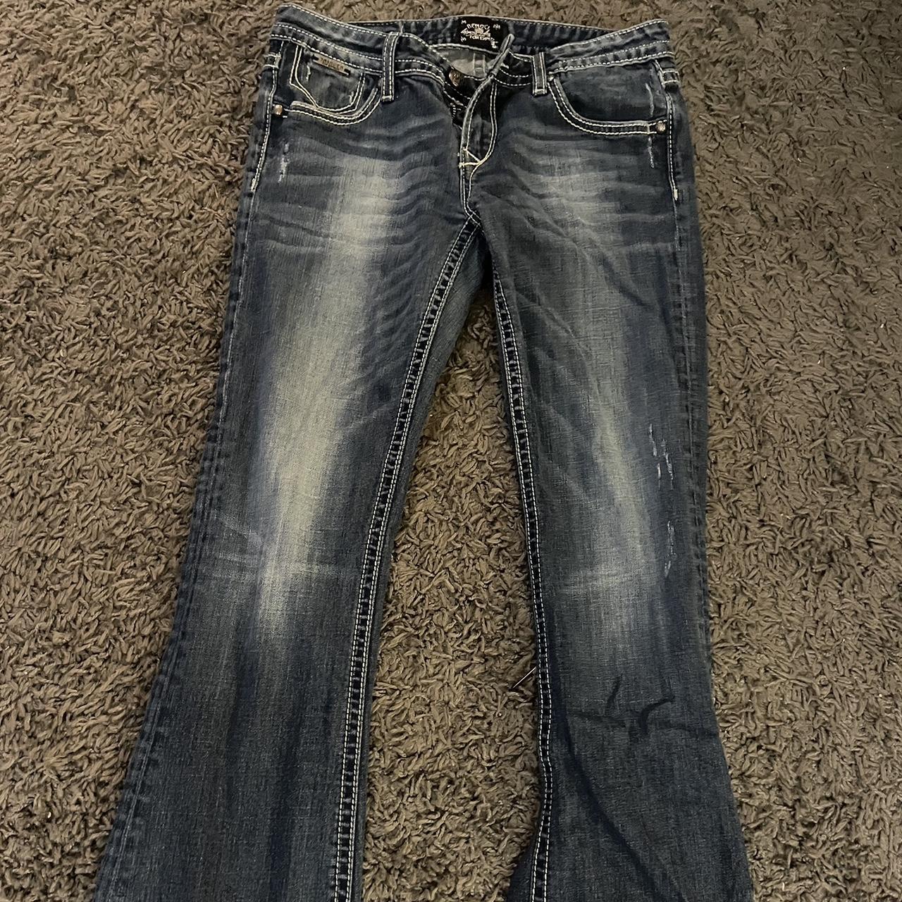 Vintage Rerock Dark Wash Bootcut Jeans
