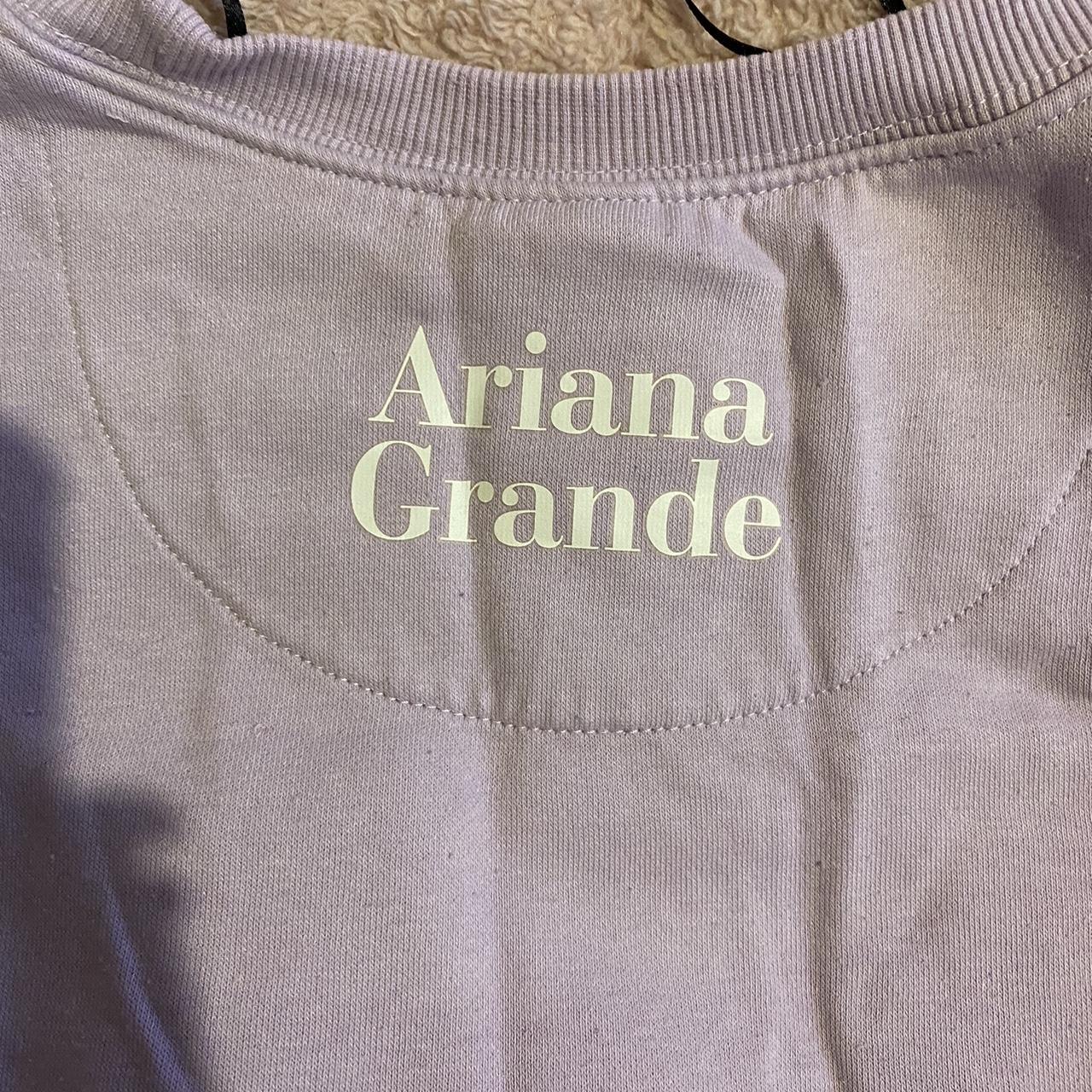 ariana grande 7 rings purple jumper in great... - Depop