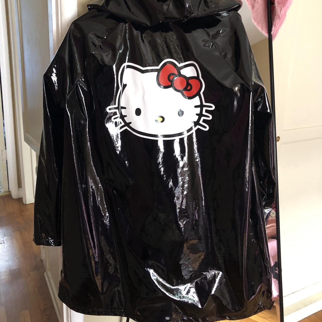 Hello Kitty x dolls kill raincoat Depop
