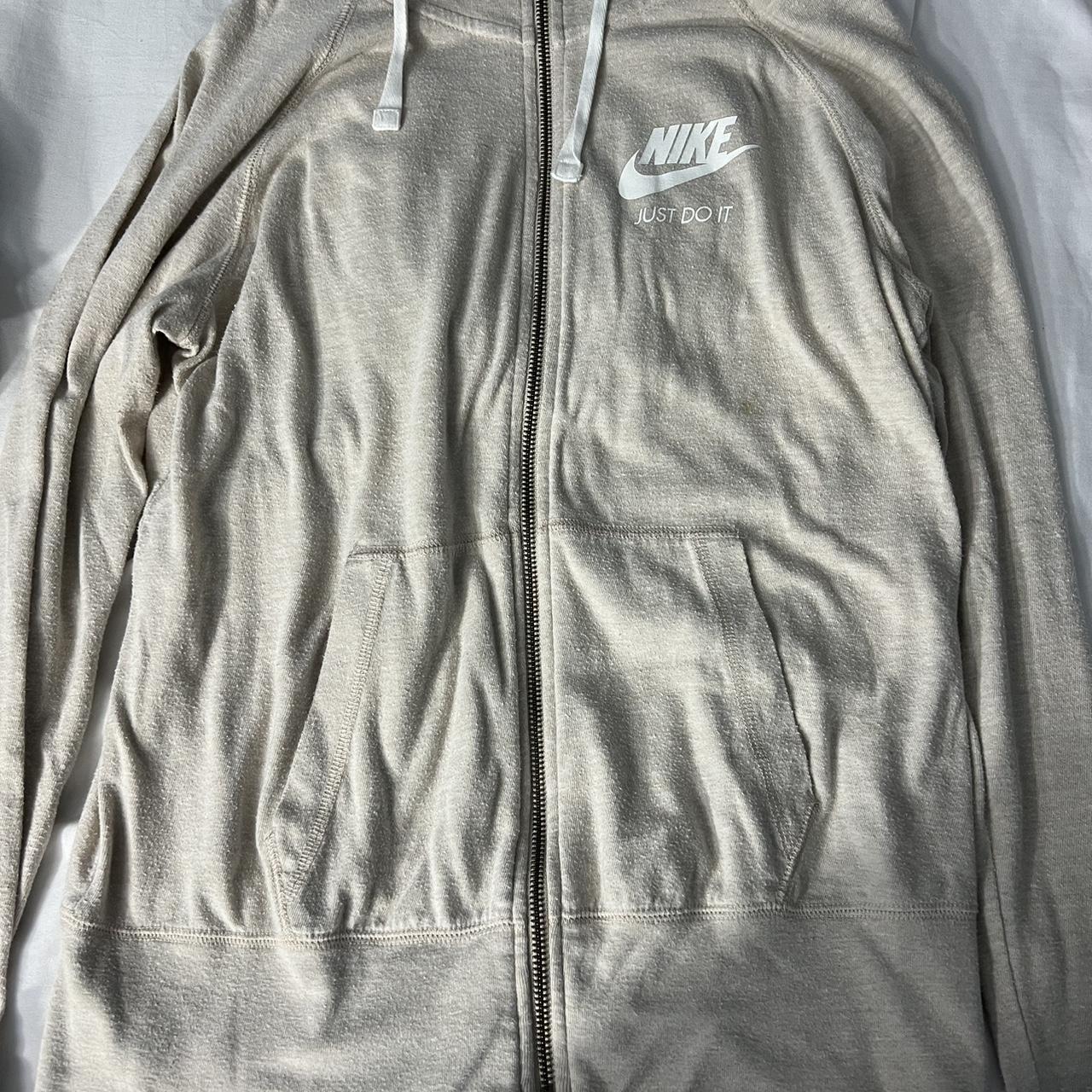 tan nike jacket